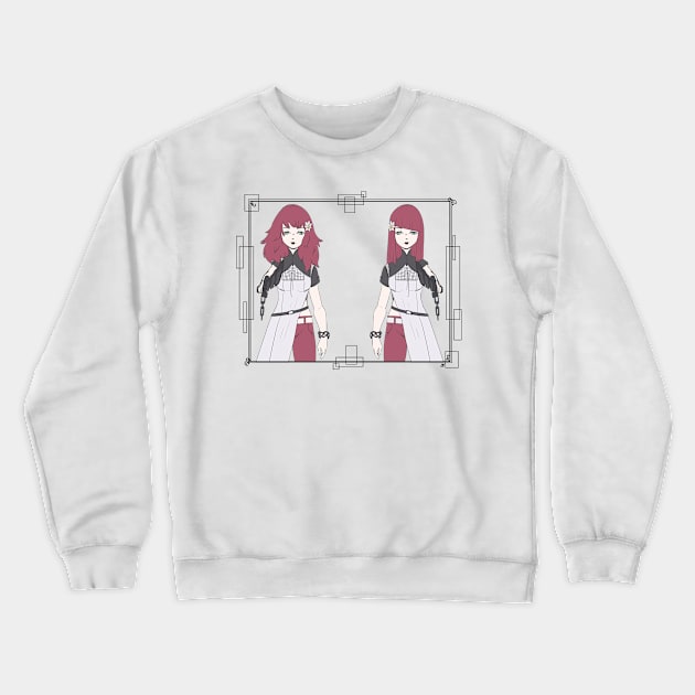 The Twins Crewneck Sweatshirt by Taibatk5